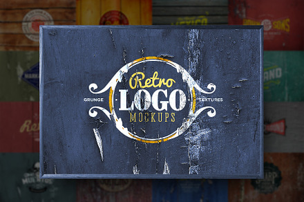 Retro Logo Mockups