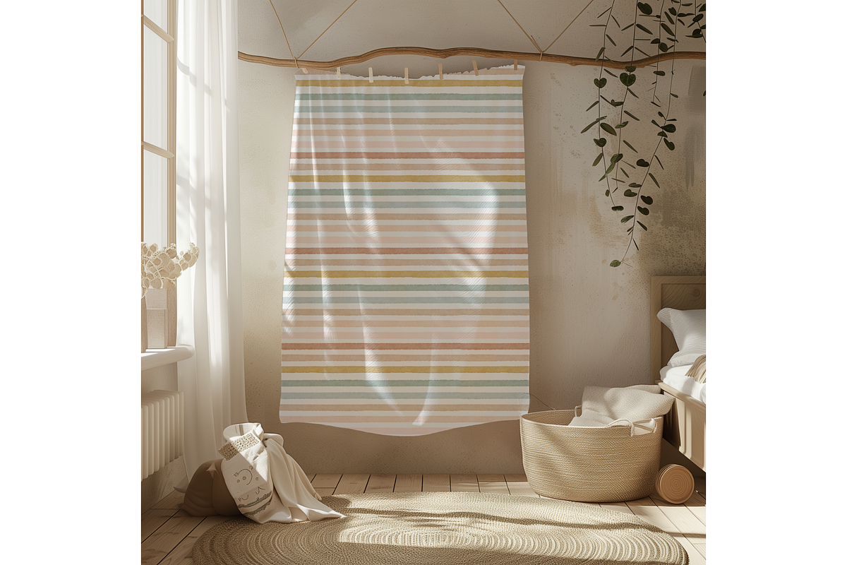 Soft Shadow Stripes Seamless Pattern, a Pattern Graphic by OwlAndFern (Photo 8 of 11)