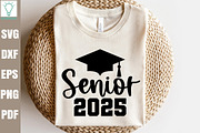Graduation 2025 SVG Bundle,Senior 25, a Graphic by Designer302 (Thumbnail 10 of 11)