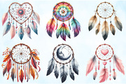 Dreamcatchers clipart bundle, an Illustration by Craft Nest (Thumbnail 3 of 9)