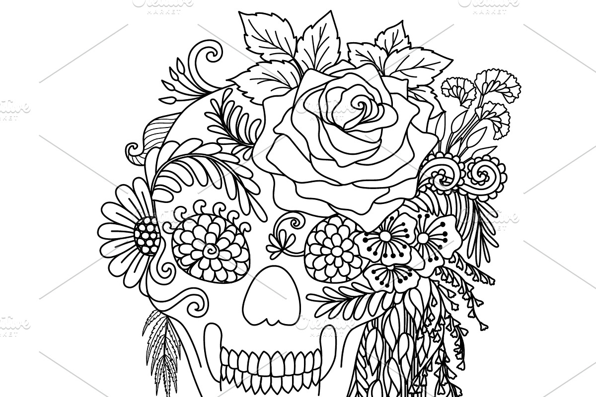 14 Halloween coloring pages, an Animal Illustration by Somjai King (Photo 9 of 15)