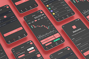 Crypto Trading & Cryptocurrency App, an App Template by nagaredesignstudio (Thumbnail 1 of 2)