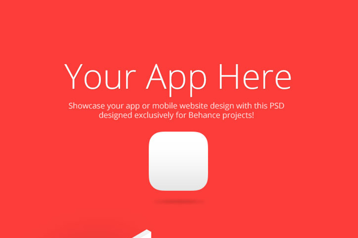 Behance App Showcase Template, an App Template by PitchStock (Photo 3 of 3)