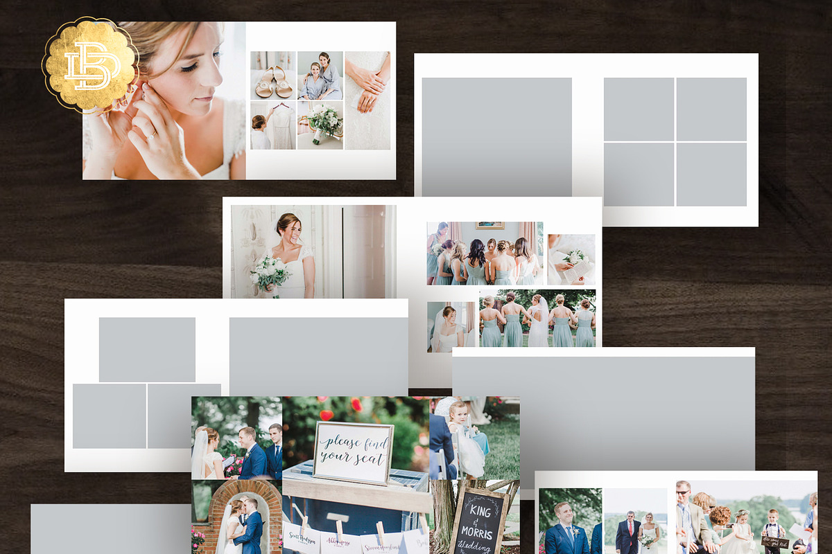 10x10 and 12x12 Photo Album PA001, a Magazine Template by Bellenity Design (Photo 3 of 5)