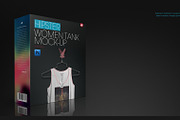 Tank 2nd Type On 5 Stages Mock-up, a Hoody Mockup by Mocca Mockups Store (Thumbnail 30 of 69)