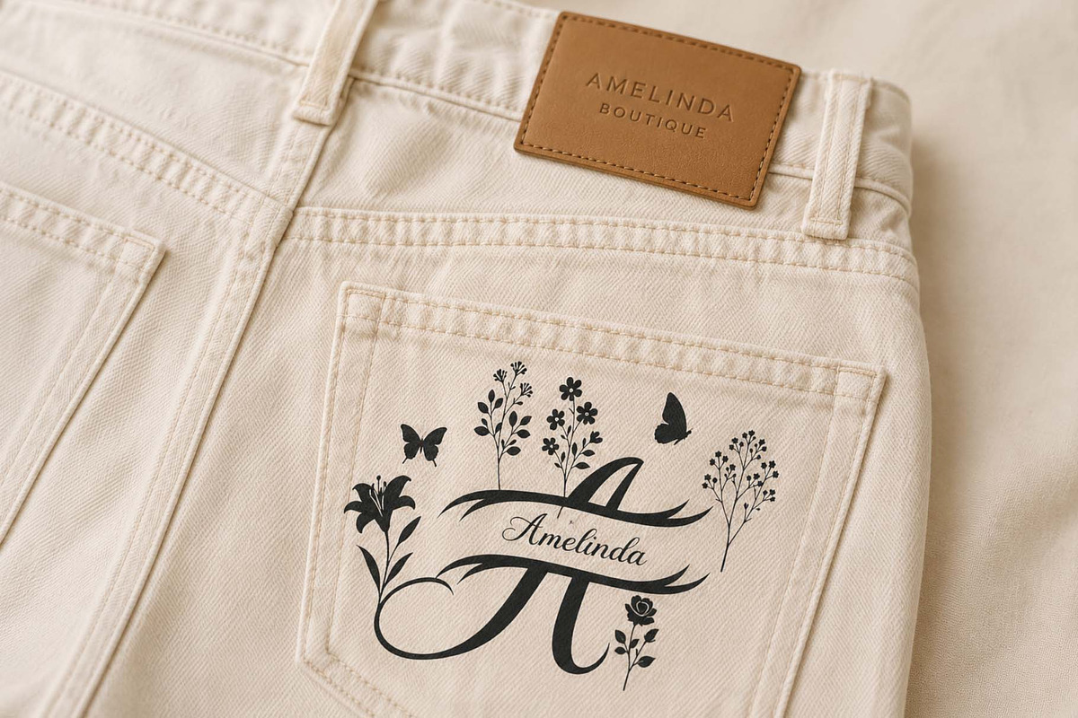 Davina Flower Monogram, a Handwritten Font by Yoga Letter (Photo 3 of 8)