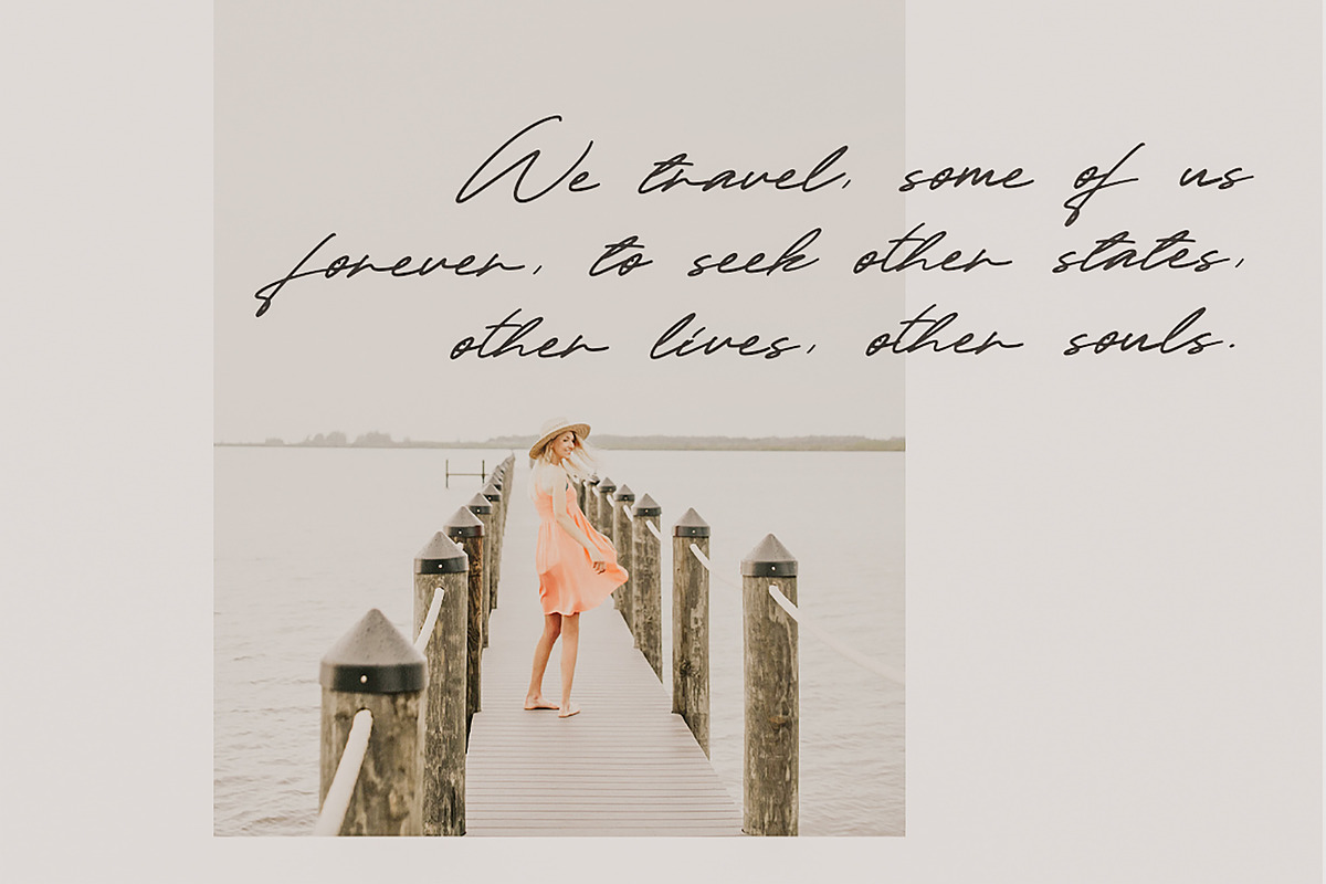Taniya Relly - Luxury Signature Font preview 2
