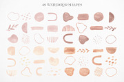 Abstract logo elements & frames, a Branding & Logo Template by Michèle Kae (Thumbnail 7 of 10)