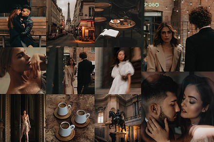 10 VINTAGE LIGHTROOM MOBILE PRESETS, an Action Add-On by KIIN Lightroom Presets
