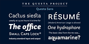 Questa Sans, a Sans Serif Font by The Questa Project (Thumbnail 3 of 4)
