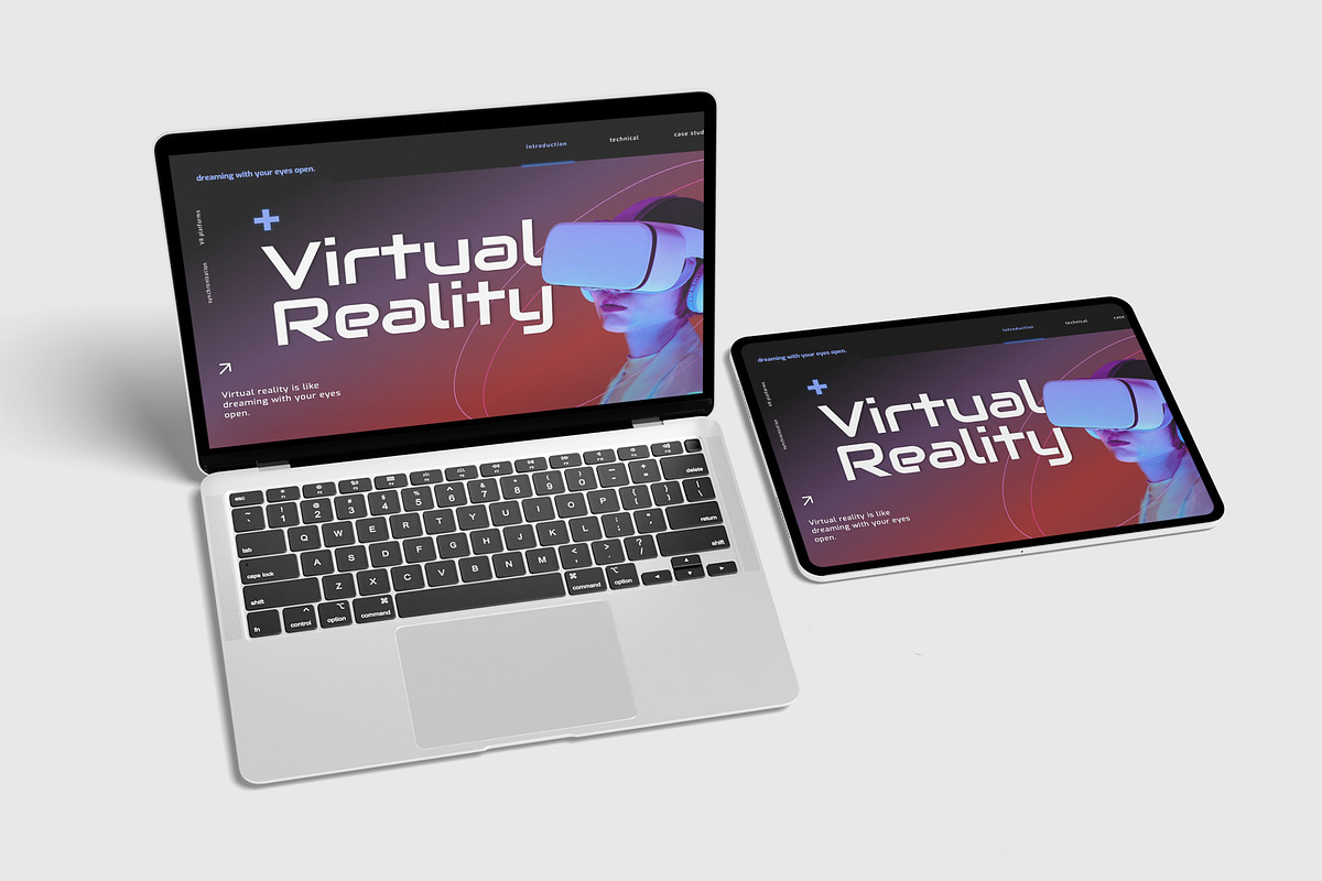 VR Pitch Deck Powerpoint Template, a Presentation Template by TMint Creative (Photo 6 of 6)