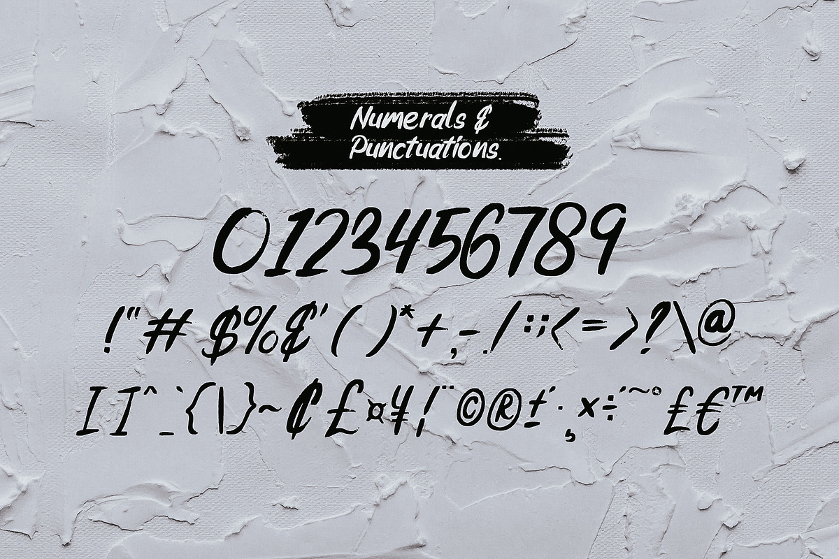 Rushport Handwritten Brush Font, a Script Font by Dawnside Graphic (Photo 5 of 12)