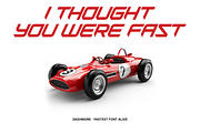 Dashmore - Fast Racing Fonts, a Sans Serif Font by Konstantine Studio (Thumbnail 4 of 4)