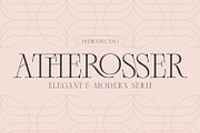 Atherosser - Classic Serif, a Serif Font by Mokatype Studio (Thumbnail 1 of 10)