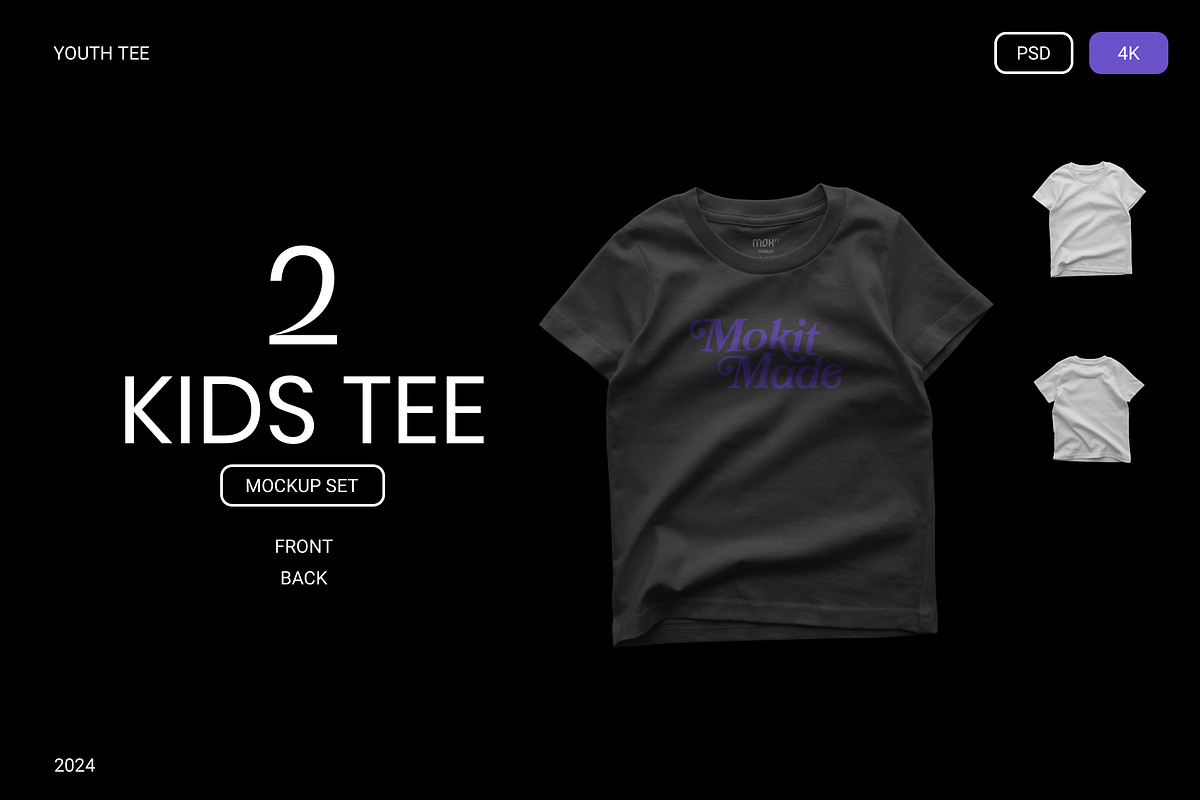 MOKITUP: Kids Tee Mockup, a Shirt Mockup by MOKITUP (Photo 1 of 4)