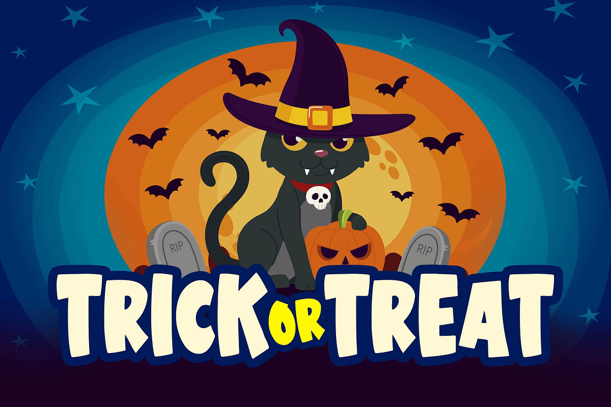 Spooky Cartoon a Playful Scary Font, a Font by Blankids Studio (Photo 3 of 7)