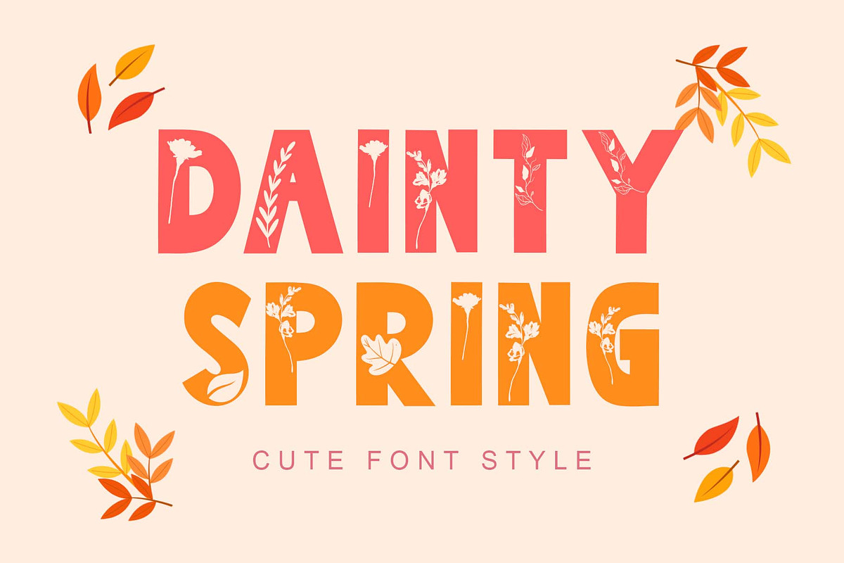 Dainty Spring, a Handwritten Font by Yoga Letter (Photo 1 of 6)