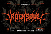 Rocksoul Typeface, a Blackletter Font by alit design (Thumbnail 1 of 17)