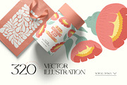 Modern Flora. 2 | Wall Art Creator, an Object Graphic by Leleka.Store (Thumbnail 13 of 19)