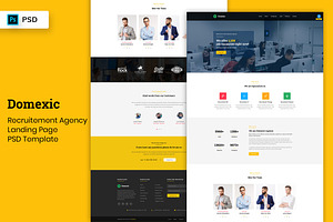 Recruitement Agency Landing Page