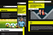 Pulse - Sports Blog Framer Template, a Landing Page Template by THdesign (Thumbnail 3 of 3)