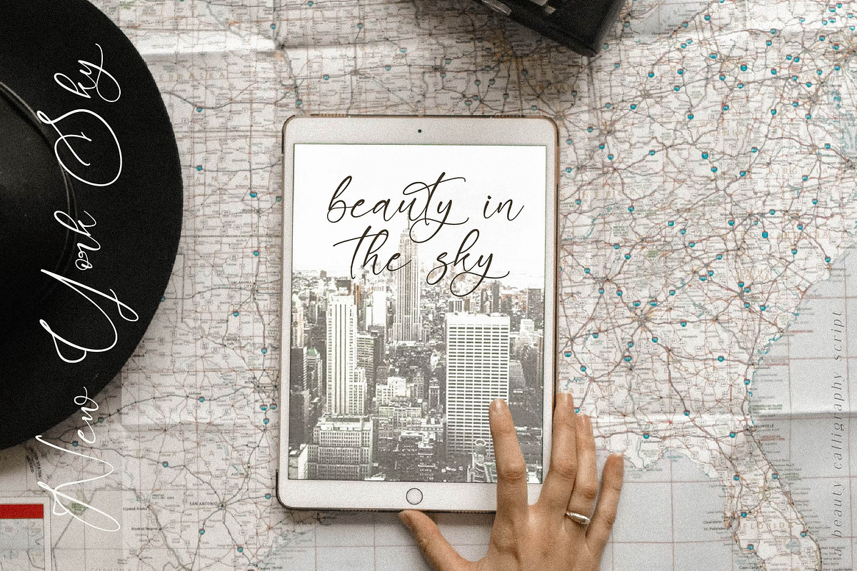 Aloruty Fortune Beauty Calligraphy, a Script Font by Letterena Studios Script (Photo 6 of 15)