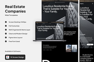 Douma - Real Estate Landing Page