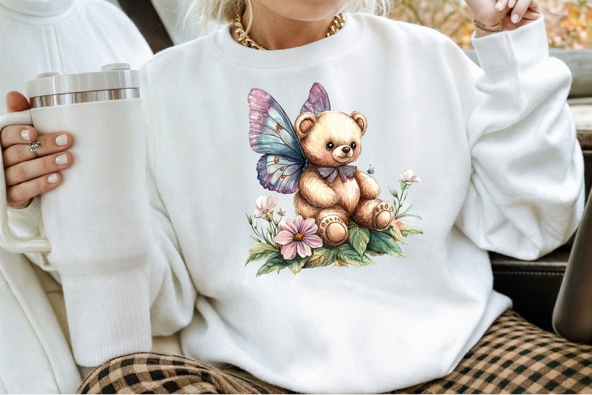 Teddy Bear Clipart, an Illustration by Sublimation Artist (Photo 4 of 6)