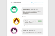 Lil Faces, an Object Graphic by Lil Squid (Thumbnail 5 of 5)
