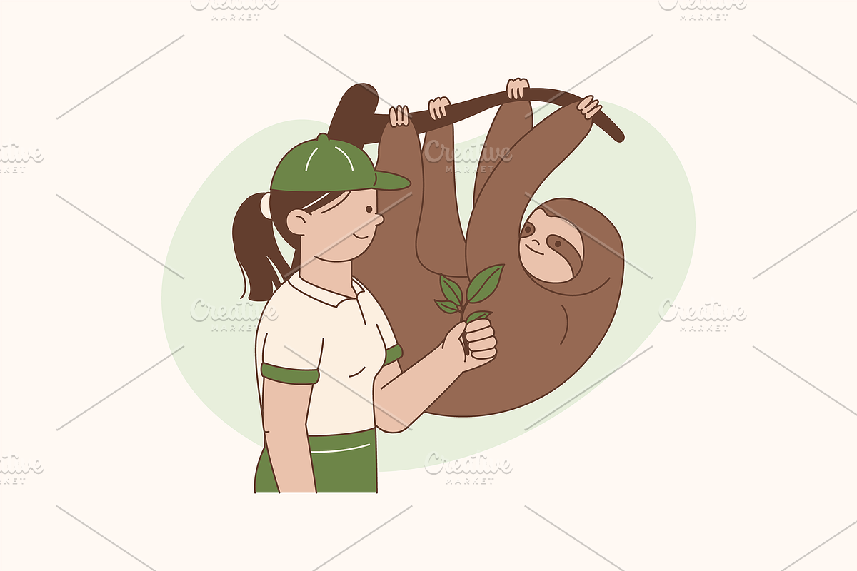Zoologists Illustration, an Object Graphic by Jump Studio (Photo 10 of 14)