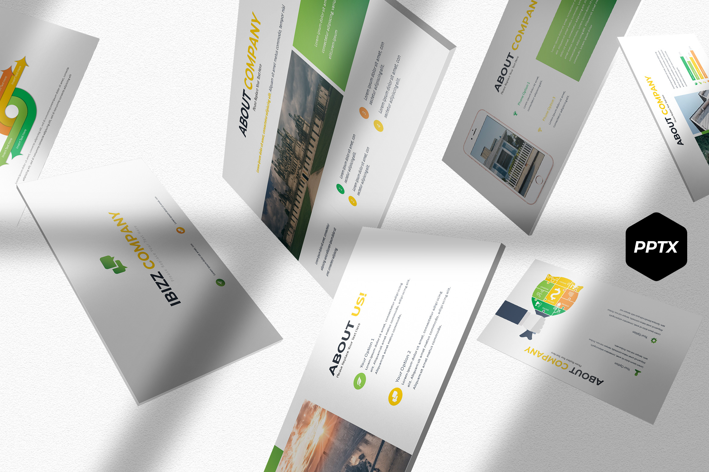Ibizz - Powerpoint Template, a Presentation Template by AQR Studio