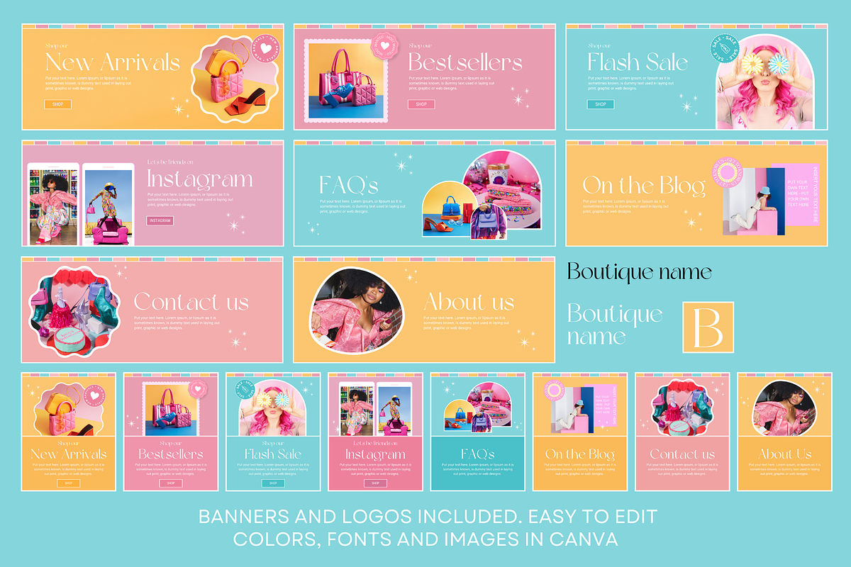 Color Burst Shopify Theme, a Shopify Template by SunshineStudioBoutique (Photo 5 of 10)