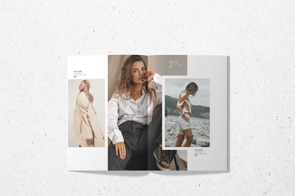 JOYE Fashion Lookbook, a Magazine Template by SonaGeciova (Photo 5 of 19)