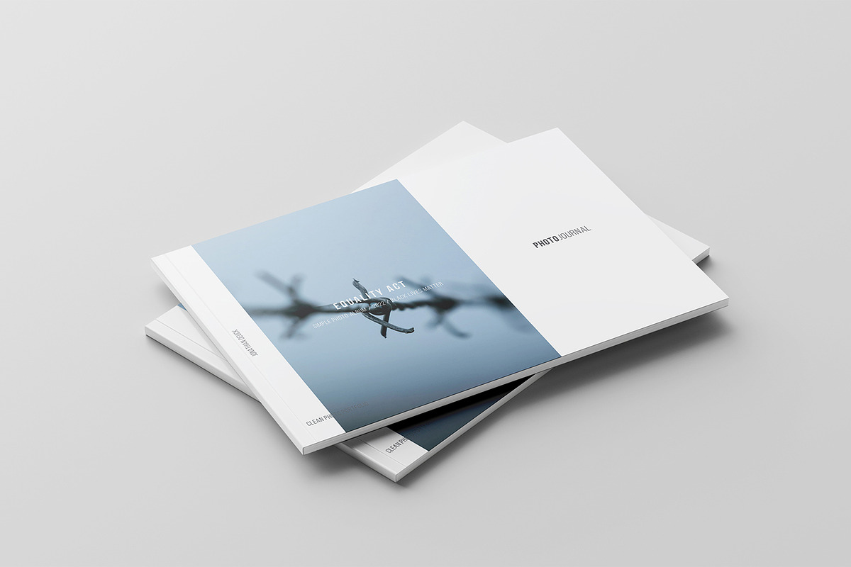 A5 Clean Photo Album, a Brochure Template by Bookrak Graphic Design (Photo 1 of 6)