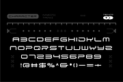 Airexy - Futuristic Display Font, a Sans Serif Font by Typeagle (Thumbnail 2 of 9)