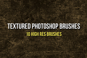 Textured Photoshop Brushes