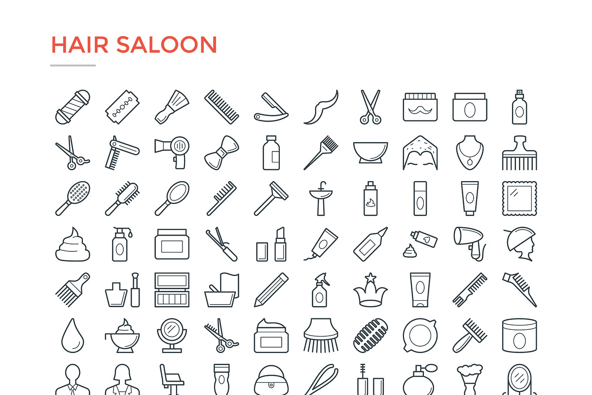 4800 Line Icons Pack, an Outline Icon by Vectors Market (Photo 10 of 13)