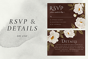Noble white peonies, an Invitation Template by Helen Halik art (Thumbnail 3 of 9)