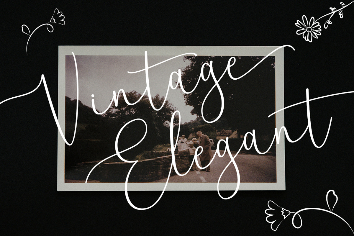 Blooming Garden, a Script Font by Rotterlab Studio (Photo 3 of 16)