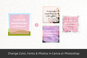 Pink - 18 Instagram Templates, a Social Media Template by Annemiek van Luinen (Thumbnail 5 of 8)