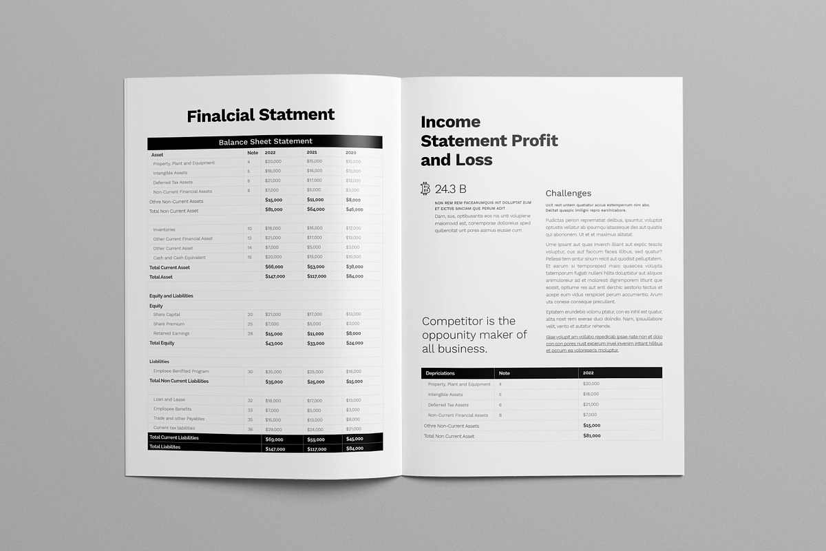 Annual Report Template | Canva preview 8