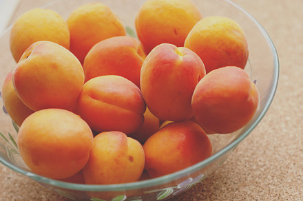Apricots featuring fruits, apricots, and food