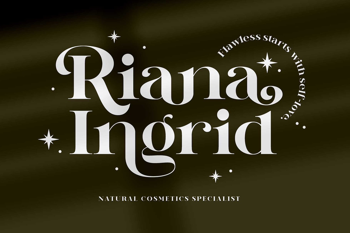 Reindan - Beautiful Bold Serif, a Font by Novitype (Photo 3 of 14)
