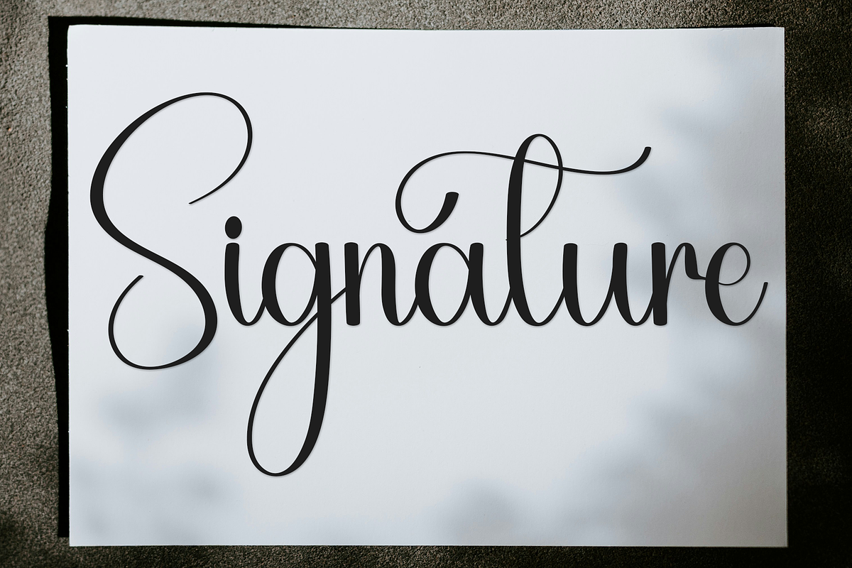 Angela Samantha, a Handwritten Font by FreshTypeINK (Photo 7 of 8)