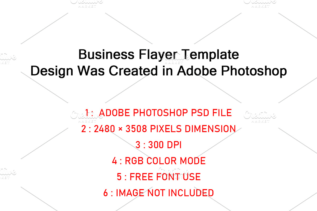 Business Flyer Template, a Flyer Template by As Studio (Photo 4 of 4)