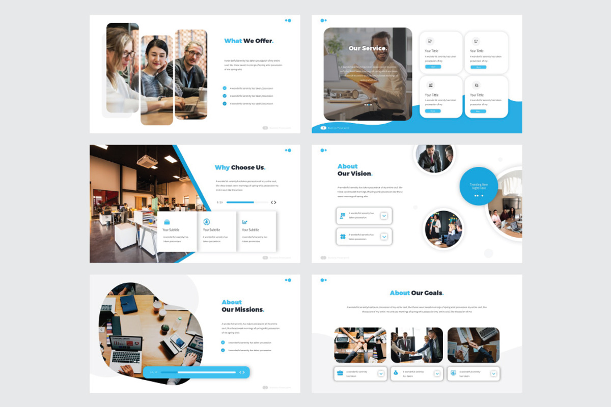 BUSINESS REPORT -Keynote Template, a Presentation Template by Shafura