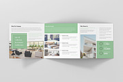 Real Estate Square Trifold Brochure, a Brochure Template by ZAAS (Thumbnail 2 of 5)