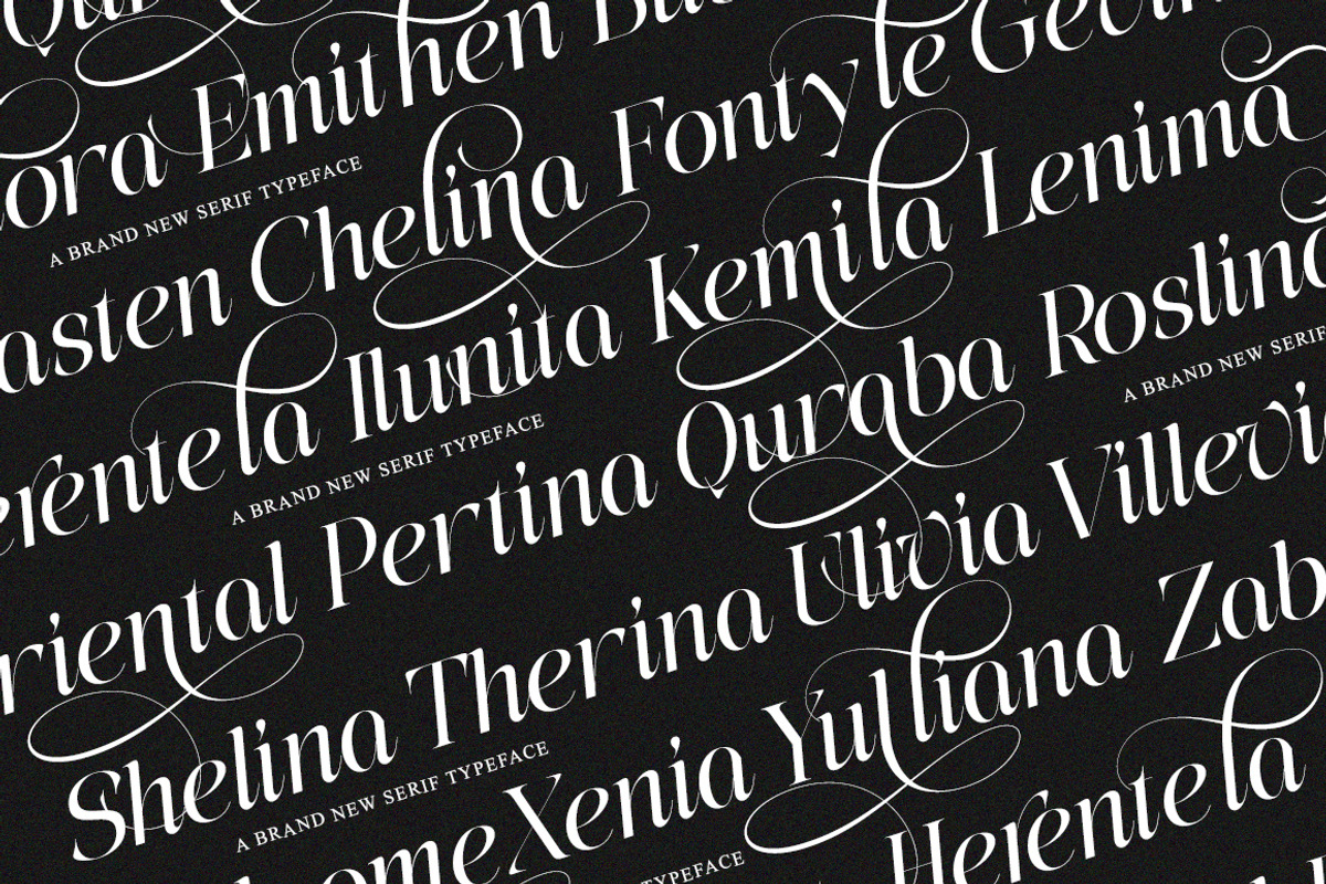 The Eliven Editorial | 7 Font Style, a Serif Font by IM Studio (Photo 9 of 15)