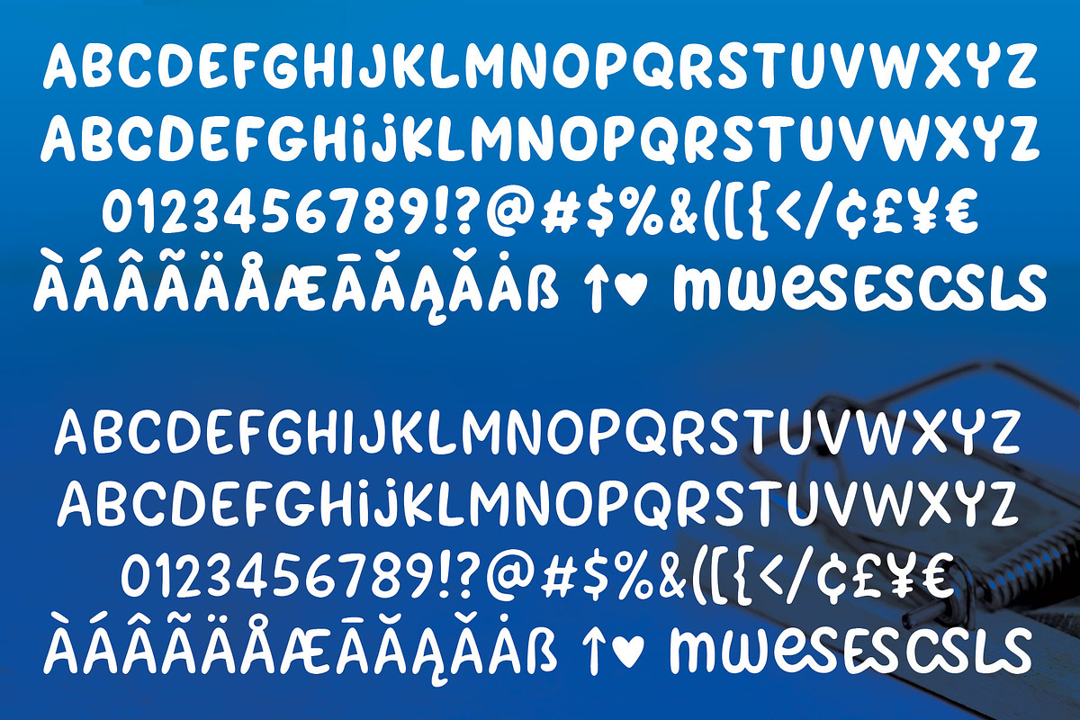 Cheesy Grits: a tangy fun font! preview 2