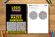Round Bridge Mazes - 2 books (2025), an Illustration by Cruiz Studio (Thumbnail 1 of 2)
